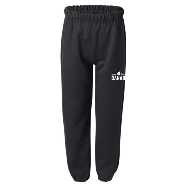 Gildan Youth Archery Canada Emblem Printed Sweatpants Thumbnail