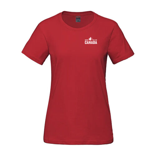 Parkour Women's Archery Canada Emblem Printed T-Shirt Thumbnail