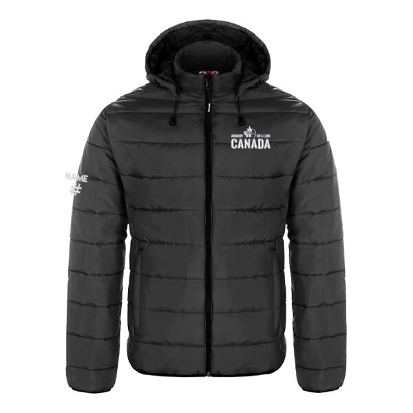 Glacial Men's Archery Canada Emblem Embroidered Puffy Jacket Thumbnail